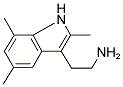 2-(2,5,7-TRIMETHYL-1H-INDOL-3-YL)-ETHYLAMINE结构式