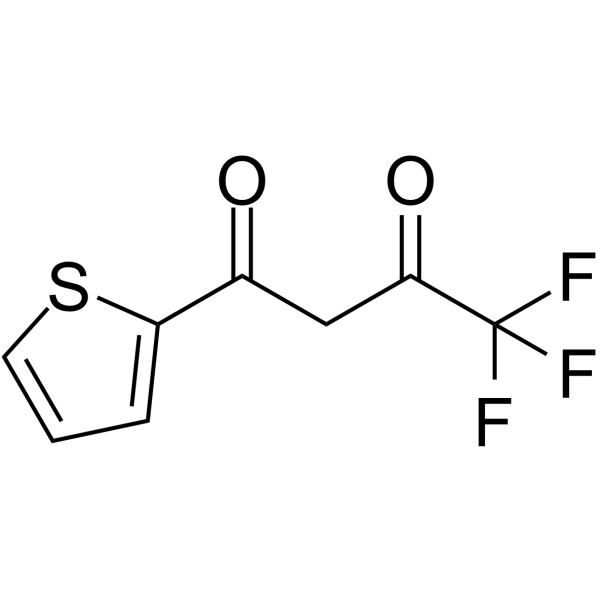 Thenoyltrifluoroacetone Structure