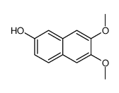 6,7-dimethoxynaphthalen-2-ol结构式