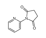 1-pyridin-2-ylpyrrolidine-2,5-dione Structure