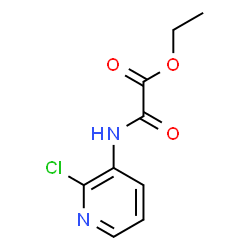 N-(2-chloro-pyridin-3-yl)-oxalamic acid ethyl ester结构式