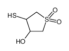 1,1-dioxo-4-sulfanylthiolan-3-ol Structure