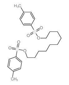 1,10-bis-(4-methylphenyl)sulfonyloxydecane结构式