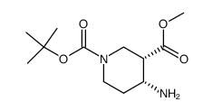 1-tert-butyl 3-methyl (3S,4R)-4-aminopiperidine-1,3-dicarboxylate picture