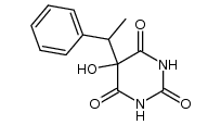 5-hydroxy-5-(1-phenyl-ethyl)-pyrimidine-2,4,6-trione Structure