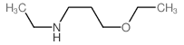 1-Propanamine,3-ethoxy-N-ethyl-结构式