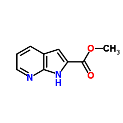 Methyl 1H-pyrrolo[2,3-b]pyridine-2-carboxylate Structure