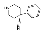 4-氰基-4-苯基哌啶结构式