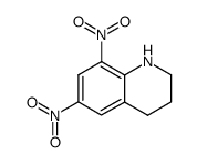 6,8-二硝基-1,2,3,4-四氢喹啉结构式