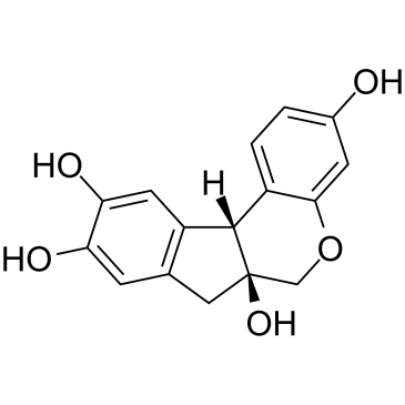 巴西苏木素; 苏枋精结构式