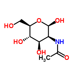 n-acetyl-d-mannosamine Structure