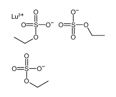 ethyl sulfate,lutetium(3+) Structure