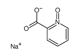 Na salt of 2-pyridinecarboxylic acid 1-oxide Structure