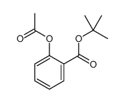 tert-butyl 2-acetyloxybenzoate Structure