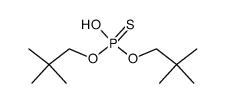 O,O-neopentyl phosphorothioic acid Structure