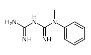 1-methyl-1-phenyl-biguanide结构式