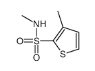 N,3-dimethylthiophene-2-sulfonamide结构式