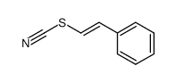 (E)-(2-thiocyanatovinyl)-benzene结构式