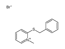 2-benzylsulfanyl-1-methylpyridin-1-ium,bromide结构式