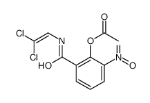 [2-(2,2-dichloroethenylcarbamoyl)-6-nitrophenyl] acetate Structure