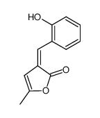 5-methyl-3-salicylidene-3H-furan-2-one结构式