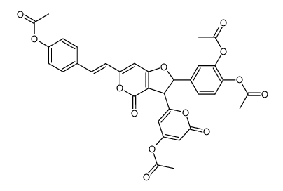 Hypholomin-A-tetraacetat Structure