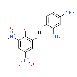 2-[(2,4-diaminophenyl)azo]-4,6-dinitrophenol Structure