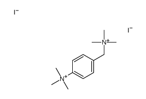 trimethyl-[4-[(trimethylazaniumyl)methyl]phenyl]azanium,diiodide结构式