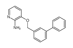 3-[(3-phenylphenyl)methoxy]pyridin-2-amine Structure