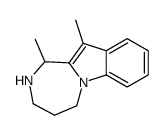 1,11-dimethyl-2,3,4,5-tetrahydro-1H-[1,4]diazepino[1,2-a]indole Structure