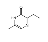 2(1H)-Pyrazinone,3-ethyl-5,6-dimethyl-(9CI) Structure