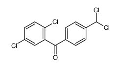 [4-(Dichloromethyl)phenyl](2,5-dichlorophenyl)methanone Structure