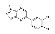 7-(3,4-dichlorophenyl)-3-methyl-[1,2,4]triazolo[4,3-b][1,2,4]triazine Structure