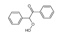 2-hydroperoxy-1,2-diphenylethanone Structure