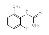 N-(2-fluoro-6-methyl-phenyl)acetamide Structure