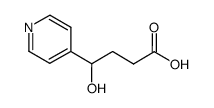 4-hydroxy-4-(4-pyridyl)butanoic acid结构式