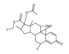 醋酸氟替卡松结构式