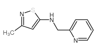 (3-METHYL-ISOTHIAZOL-5-YL)-PYRIDIN-2-YLMETHYL-AMINE structure