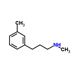 N-Methyl-3-(3-methylphenyl)-1-propanamine Structure