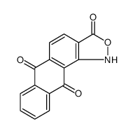 Anthra[1,2-c]isoxazole-3,6,11(1H)-trione结构式