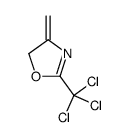 4-methylidene-2-(trichloromethyl)-1,3-oxazole结构式