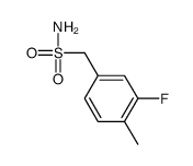 (3-fluoro-4-methylphenyl)methanesulfonamide structure