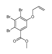 methyl 2,3,4-tribromo-5-prop-2-enoxybenzoate Structure