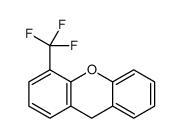 9H-Xanthene, 4-(trifluoromethyl) Structure