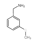 1-[3-(甲基硫代)苯基]甲胺结构式