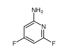 4,6-difluoropyridin-2-amine Structure