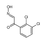 2,3-dichloro-α-oxobenzeneacetaldehyde aldoxime结构式