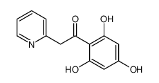 2-pyridin-2-yl-1-(2,4,6-trihydroxyphenyl)ethanone Structure