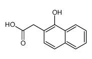 2-(1-hydroxynaphthalen-2-yl)acetic acid Structure