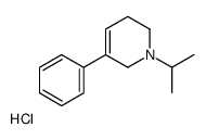 5-phenyl-1-propan-2-yl-3,6-dihydro-2H-pyridine,hydrochloride Structure